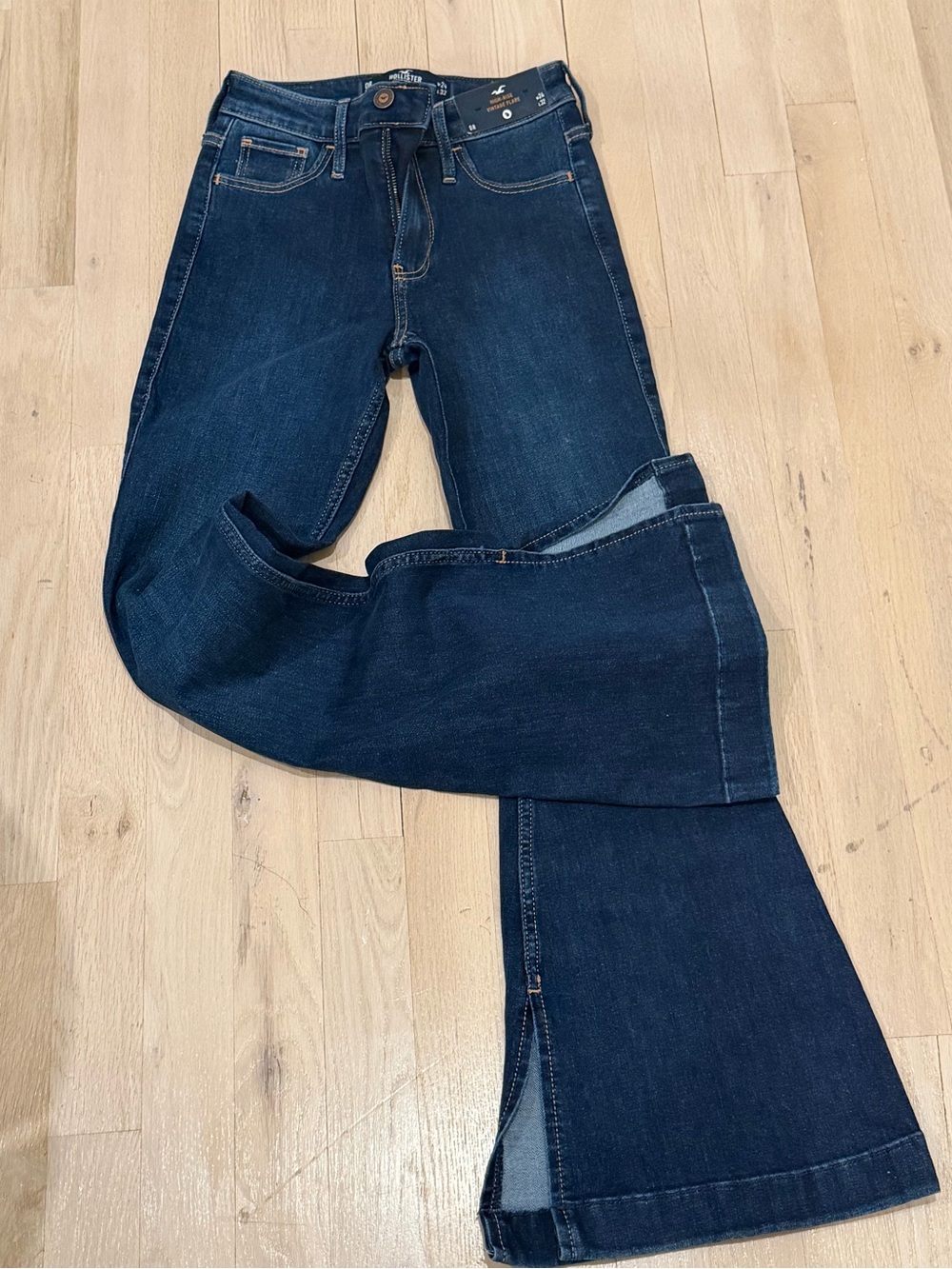 Hollister Dark Blue Flare Jeans